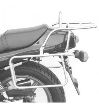 Portapacchi e telai laterali Hepco & Becker neri per Honda CB Two-Fifty 96-99
