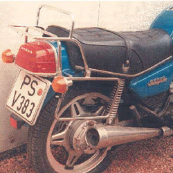 Portapacchi e telai laterali Hepco & Becker cromati per Honda CX 500 A/B/SC 78-85