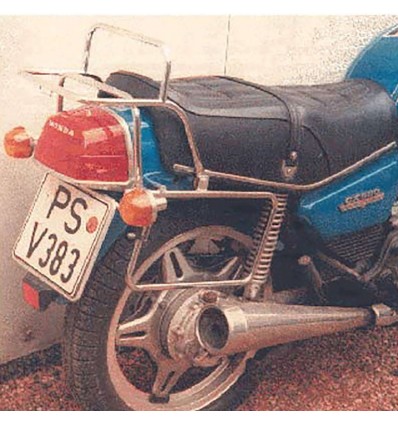Portapacchi e telai laterali Hepco & Becker cromati per Honda CX 500 A/B/SC 78-85