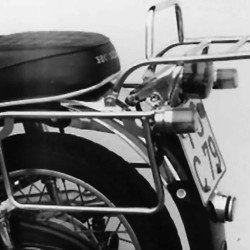 Portapacchi e telai laterali Hepco & Becker cromati per Honda CB 500F/550F 74-78