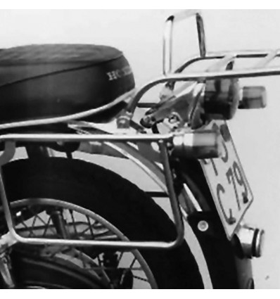 Portapacchi e telai laterali Hepco & Becker cromati per Honda CB 500F/550F 74-78