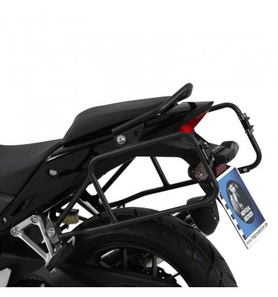 Coppia telai laterali antracite Hepco & Becker Lock It per Honda CBR 500R dal 2013 Coppia telai laterali antracite Hepco & Becker Lock It per Honda CBR 500R dal 2013