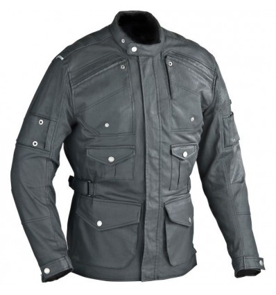 Giacca Ixon Hunter nera effetto cerato
