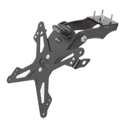 Portatarga regolabile Evotech per Kawasaki ZX6R 08-15 e ZX10R 08-10 Portatarga regolabile Evotech per Kawasaki ZX6R 08-15 e ZX10R 08-10