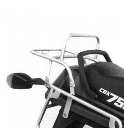 Portapacchi nero Hepco & Becker Rear Rack per Honda CBX750F 84-86