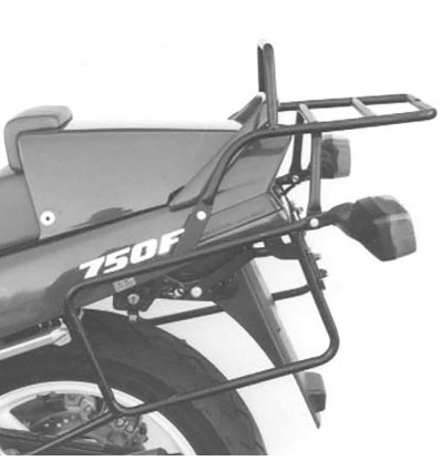 Portapacchi e telai laterali Hepco & Becker neri per Honda VFR 750F 88-89
