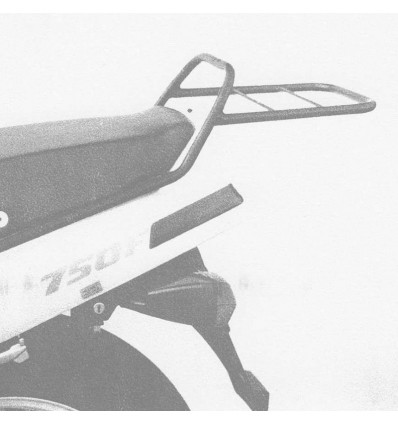 Portapacchi nero Hepco & Becker Rear Rack per Honda VFR 750F 88-89