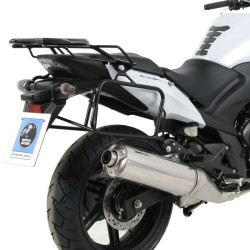 Coppia telai laterali neri Hepco & Becker Lock It per Honda CBF 1000F dal 2010