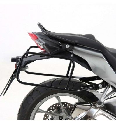 Coppia telai laterali neri Hepco & Becker Lock It per Honda VFR 1200F dal 2010