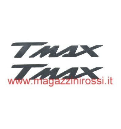 Adesivi scritta T-Max rilievo cromato cm 15 Adesivi scritta T-Max rilievo cromato cm 15