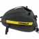 Copriserbatoio Bagster per Ducati Scrambler 800 in similpelle nero opaco, nero e giallo oro Copriserbatoio Bagster per Ducati Scrambler 800 in similpelle nero opaco, nero e giallo oro