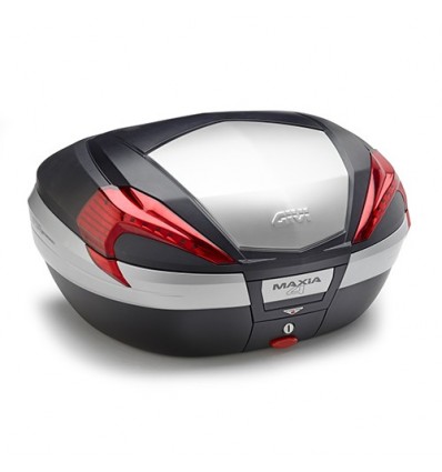 Bauletto Givi Monokey V56N Maxia 4 da 56 litri nero e silver