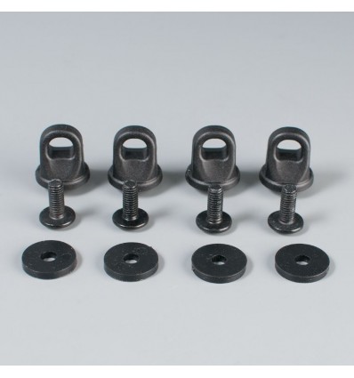 Set anelli Givi per fissaggio rete elastica su Trekker 33 e 46