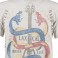 T-Shirt Rude Riders da uomo Star White con stampa T-Shirt Rude Riders da uomo Star White con stampa