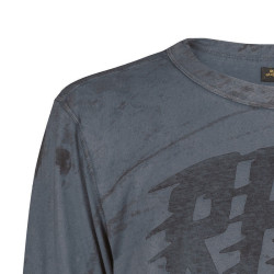 Maglia Rude Riders da uomo Patriot Blue con stampa Maglia Rude Riders da uomo Patriot Blue con stampa