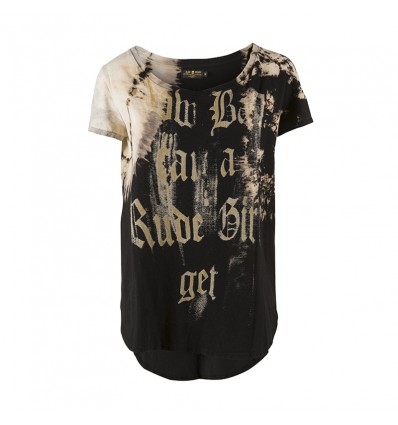 T-Shirt Rude Riders da donna Only One Color con stampa