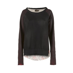 Maglia Rude Riders da donna Purple Red con stampa Maglia Rude Riders da donna Purple Red con stampa