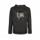 Felpa Rude Riders da uomo Black Leather con stampa Felpa Rude Riders da uomo Black Leather con stampa