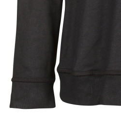 Felpa Rude Riders da uomo Black Leather con stampa Felpa Rude Riders da uomo Black Leather con stampa