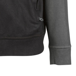Felpa con zip Rude Riders da uomo Black Leather Felpa con zip Rude Riders da uomo Black Leather