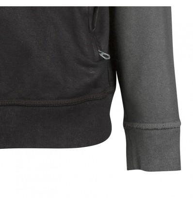 Felpa con zip Rude Riders da uomo Black Leather Felpa con zip Rude Riders da uomo Black Leather