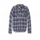 Camicia Rude Riders da uomo Blue Check Camicia Rude Riders da uomo Blue Check
