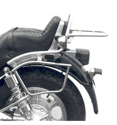 Portapacchi e telai laterali Hepco & Becker cromati per Kawasaki VN 750 Twin Vulcan 86-92