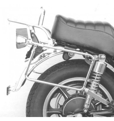 Portapacchi e telai laterali Hepco & Becker cromati per Kawasaki Z750 LTD Twin 76-79