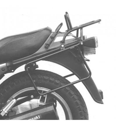 Portapacchi e telai laterali Hepco & Becker neri per Kawasaki Z1100 GP Unitrack 83-84