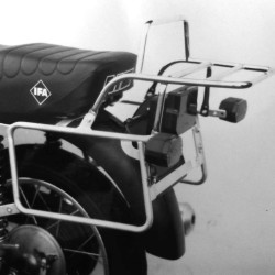 Portapacchi e telai laterali Hepco & Becker cromati per MZ ETZ 251