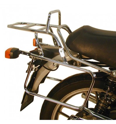 Portapacchi e telai laterali Hepco & Becker cromati per Moto Guzzi V35 I/II