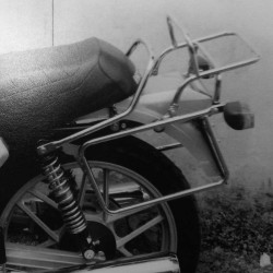 Portapacchi e telai laterali Hepco & Becker cromati per Moto Guzzi V50/V50 II/III