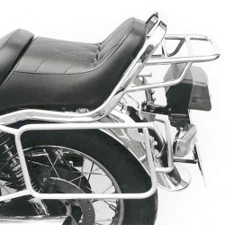 Portapacchi e telai laterali Hepco & Becker cromati per Moto Guzzi V65 Florida dal 1992