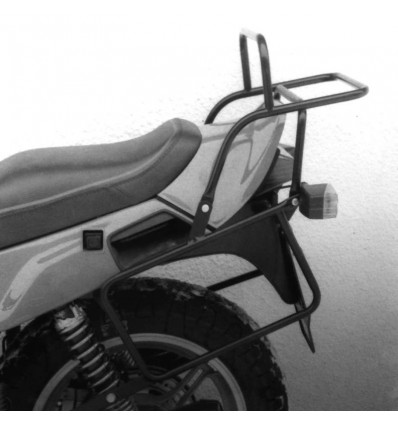 Portapacchi e telai laterali Hepco & Becker neri per Moto Guzzi V65 Lario