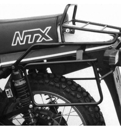Telai laterali neri Hepco & Becker per Moto Guzzi V65 NTX Telai laterali neri Hepco & Becker per Moto Guzzi V65 NTX
