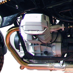 Paramotore nero Hepco & Becker per Moto Guzzi Quota 1000 e 1100 ES Paramotore nero Hepco & Becker per Moto Guzzi Quota 1000 e 1100 ES