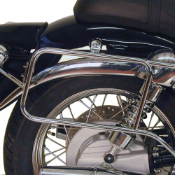 Telai laterali cromati Hepco & Becker per Moto Guzzi California Aluminium, Special/Sport e Titanium