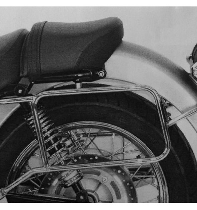 Telai laterali cromati Hepco & Becker per Moto Guzzi California Stone 2001