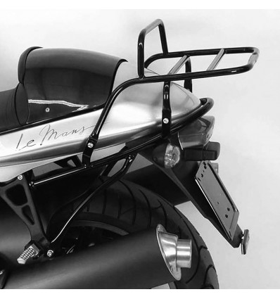 Portapacchi nero Hepco & Becker Rear Rack per Moto Guzzi V11 Sport dal 2001