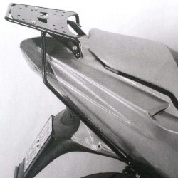 Portapacchi nero Hepco & Becker Rear Rack per Peugeot Speed Fight 2 50 AC