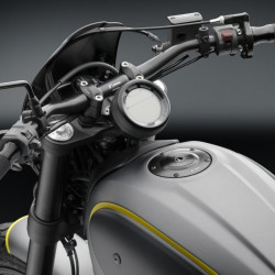 Kit riser Rizoma con porta strumentazione per Ducati Scrambler 800 Kit riser Rizoma con porta strumentazione per Ducati Scrambler 800