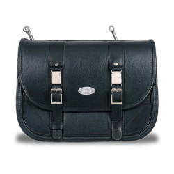 Borsa laterale MCJ in pelle nera per BMW R-Nine-T