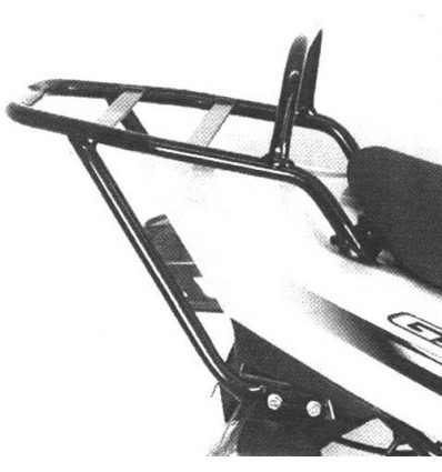 Portapacchi nero Hepco & Becker Rear Rack per Suzuki GS 500E 01-08