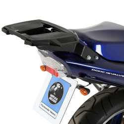 Portapacchi nero Hepco & Becker Alu Rack per Suzuki GSF 600S Bandit 00-04