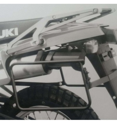Telai laterali neri Hepco & Becker per Suzuki DR 650 RS/RSE 90-96 Telai laterali neri Hepco & Becker per Suzuki DR 650 RS/RSE 90-96