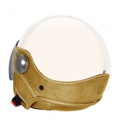 Casco New Max LS Trendy Vision tabacco lucido e cuoio Casco New Max LS Trendy Vision tabacco lucido e cuoio