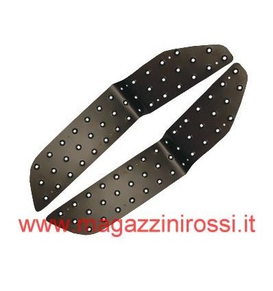 Pedane alluminio ONE Yamaha T-Max 500 01-07 nere forate Pedane alluminio ONE Yamaha T-Max 500 01-07 nere forate