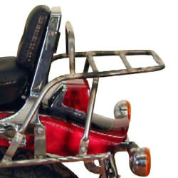 Portapacchi cromato Hepco & Becker Rear Rack per Suzuki VS 1400 Intruder 97-03