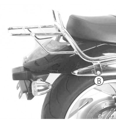 Portapacchi cromato Hepco & Becker Rear Rack per Suzuki M1800 (VZ) R Intruder dal 2006 Portapacchi cromato Hepco & Becker Rear Rack per Suzuki M1800 (VZ) R Intruder dal 2006