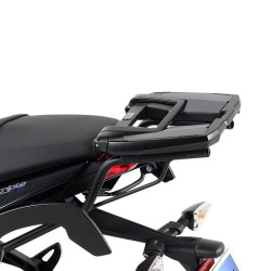 Portapacchi nero Hepco & Becker Easy Rack per Triumph Street Triple 675/R fino al 2012